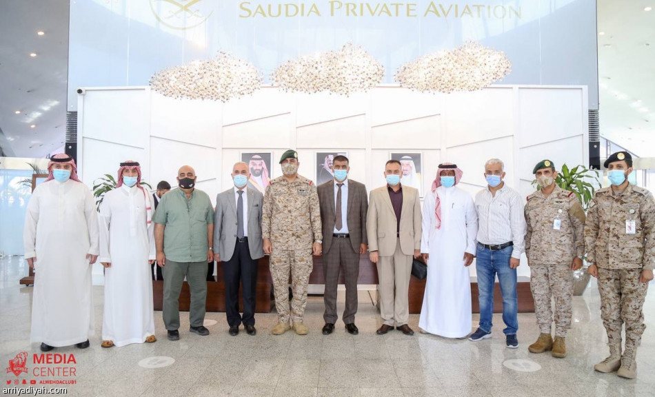 القوة الجوية العراقي يصل جدة لملاقاة الوحدة