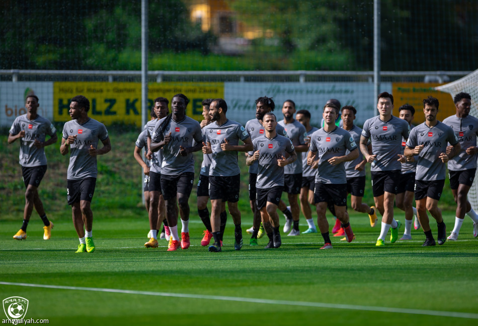 الهلال يعزز لياقة لاعبيه