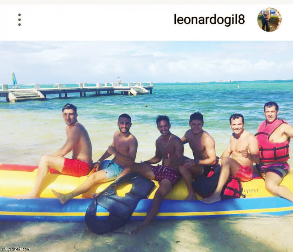 «إنستجرام» ليوناردو..
زوجته والبحر