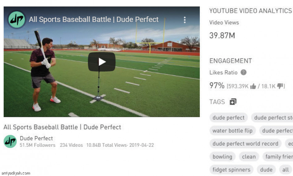 دود بيرفكت..
 10 مليارات مشاهدة