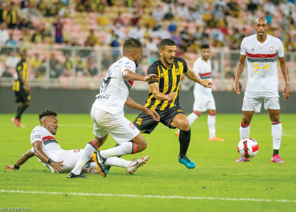 بعد 524 يوما..
الاتحاد يحتفل أمام الذهب