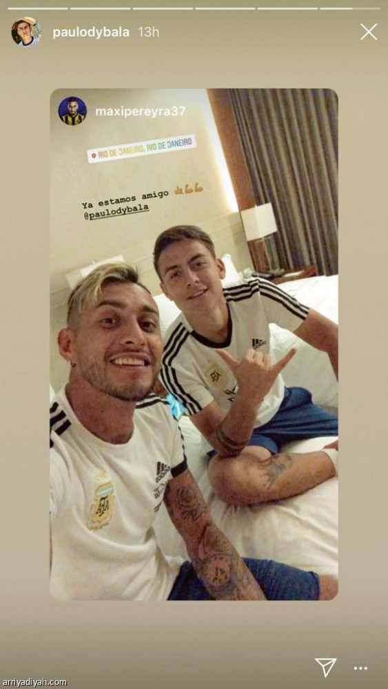 إنستجرام ديبالا..
يوميات كوبا أمريكا