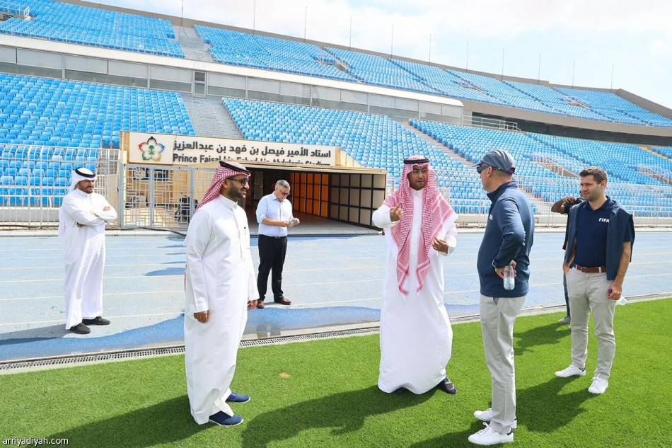 قبل مونديال الأندية.. «فيفا» يتفقد الملز والدرة ومرسول بارك