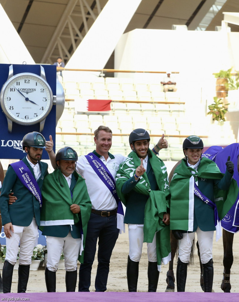 أخضر قفز الحواجز يتأهل إلى أولمبياد باريس 2024