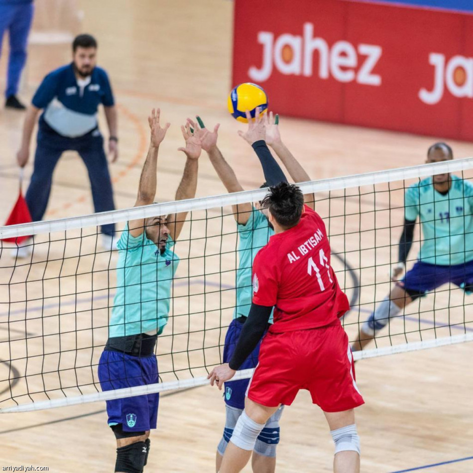 «دوري جاهز» للطائرة.. الأهلي يعزز الصدارة