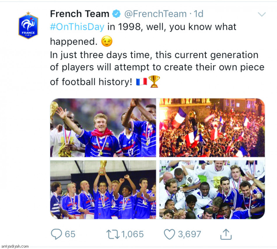 ذكريات	
في حسابات المتأهلين