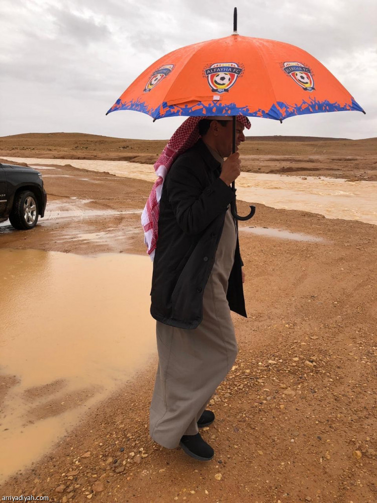 مظلة الفيحاء 
تحمي رئيس الفيصلي