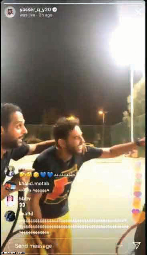 مضرب ياسر..
الدعيع يتفاعل.. وتطبيق ينقله إلى ويمبلدون