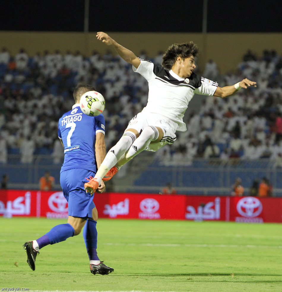 الخيبري.. الشاهد الوحيد على انتصار الشباب