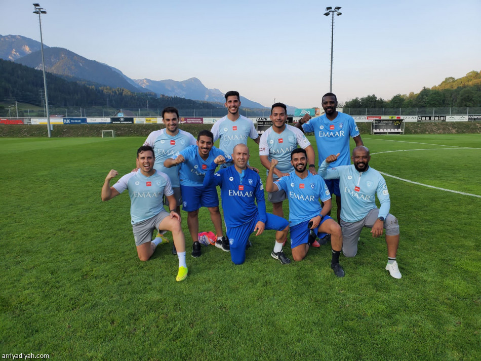 الهلال يعزز لياقة لاعبيه