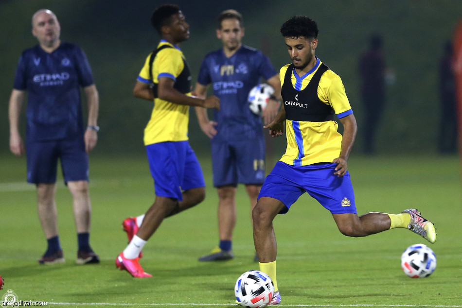 النصر يرفع وتيرة الإعداد للإيراني