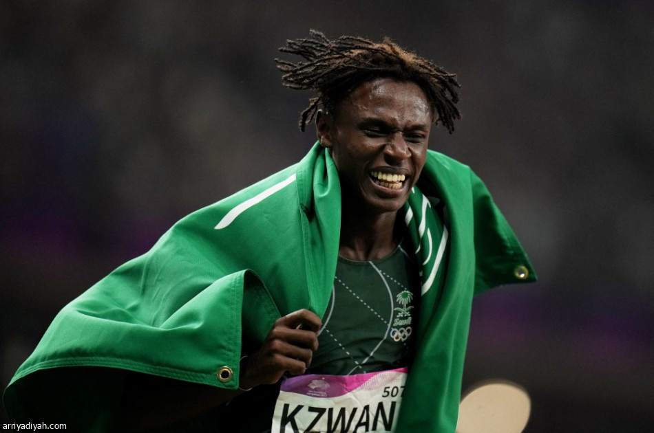 غزواني يهدي السعودية الذهبية الثانية