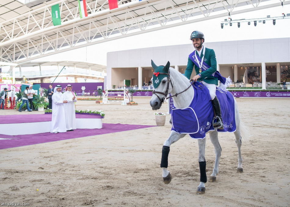 أخضر قفز الحواجز يتأهل إلى أولمبياد باريس 2024