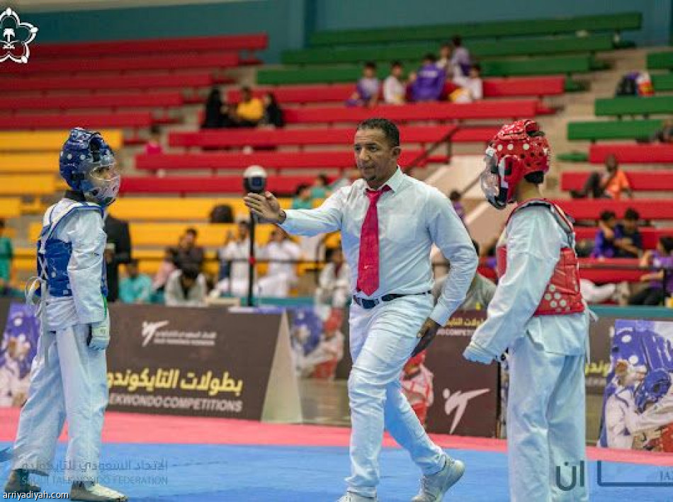 العمران يتصدر براعم التايكوندو