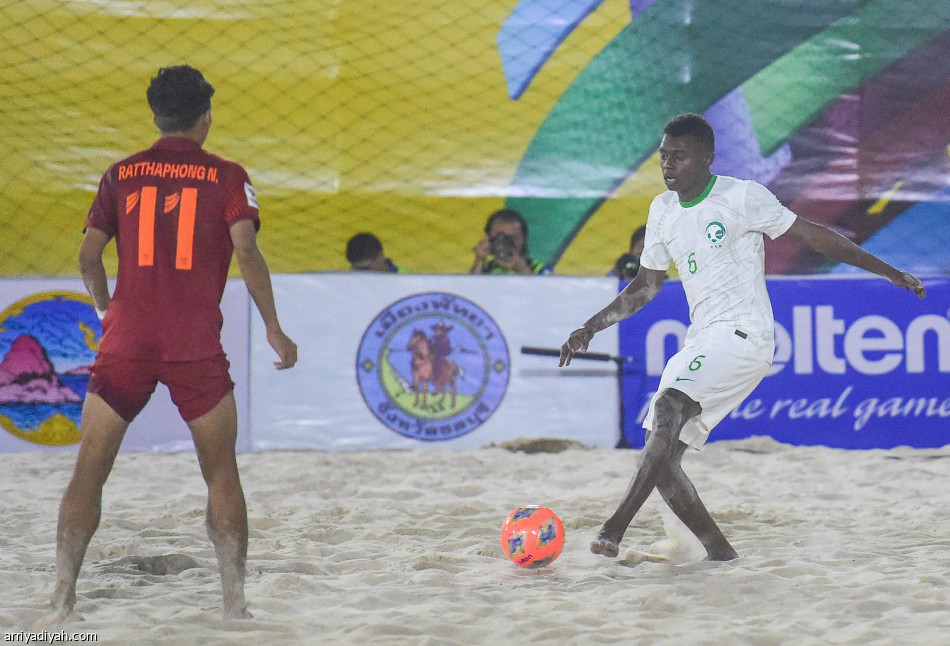 أخضر الشاطئية يدشن الآسيوية بالانتصار على تايلاند