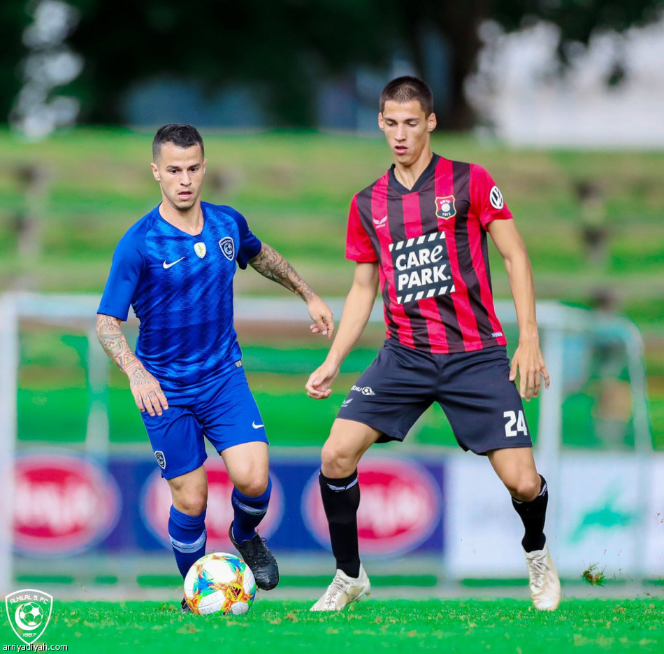 الهلال يواصل انتصاراته في النمسا