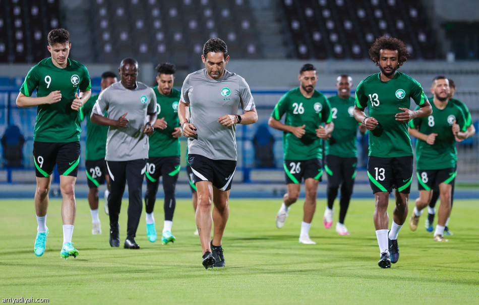الأخضر.. البريك والعمري يواصلان التأهيل
