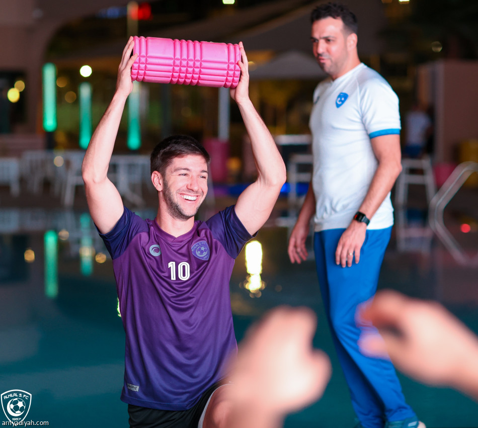 الهلال يستعد للطاجيكي بمعنويات مرتفعة