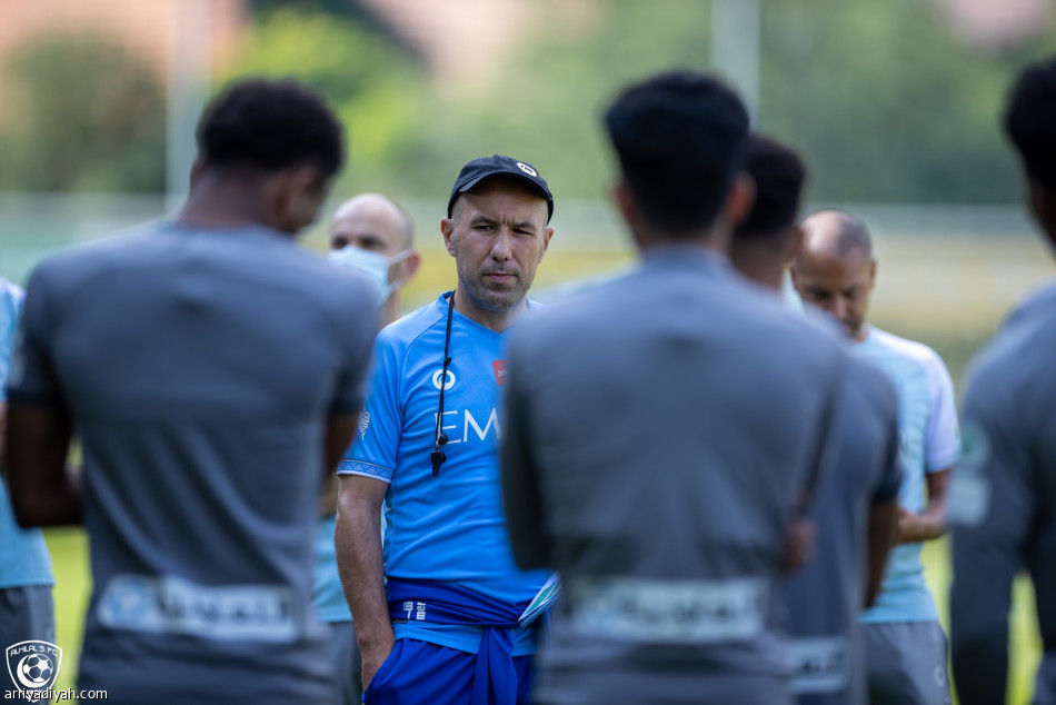 الهلال يعزز لياقة لاعبيه