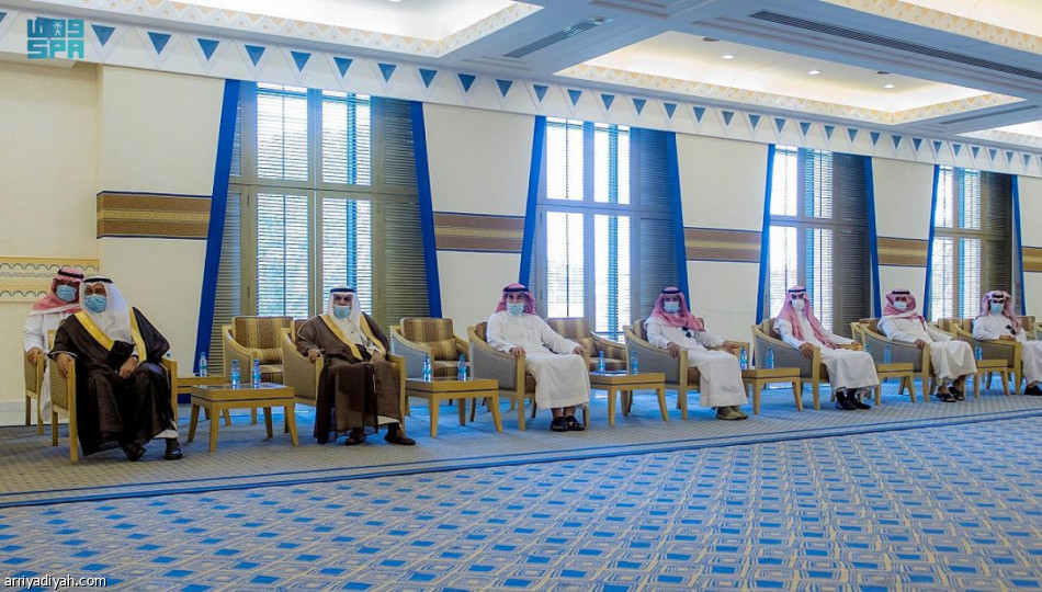 أمير القصيم يستقبل الحزم