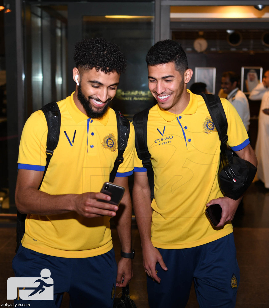 النصر يصل جدة لمواجهة الاتحاد