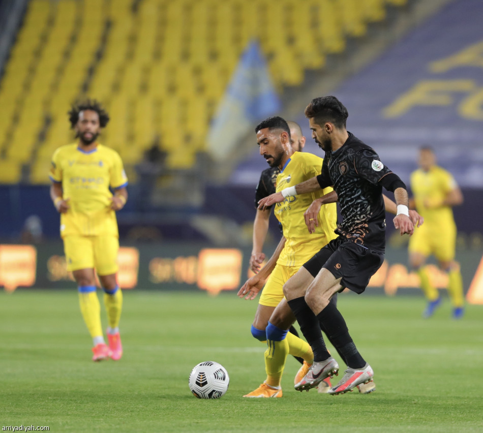 النصر يقسو على الباطن بسباعية
