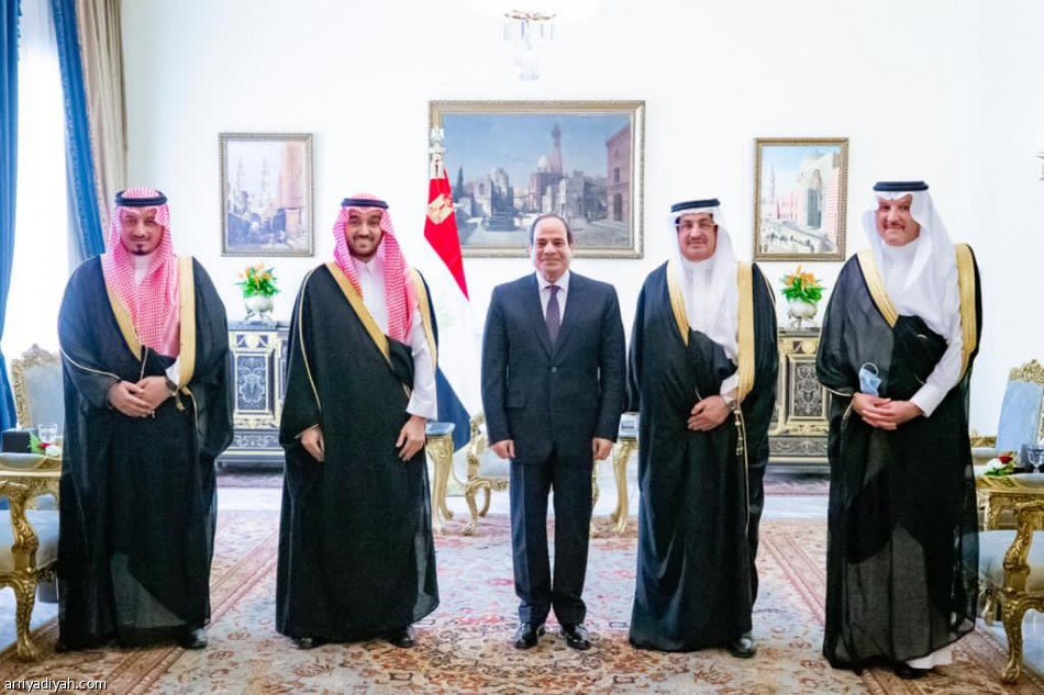 السيسي يستقبل الفيصل