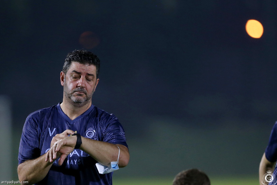 النصر يرفع وتيرة الإعداد للإيراني